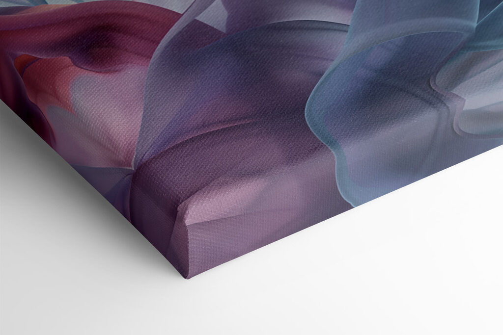 Flowing colors in harmonious dance