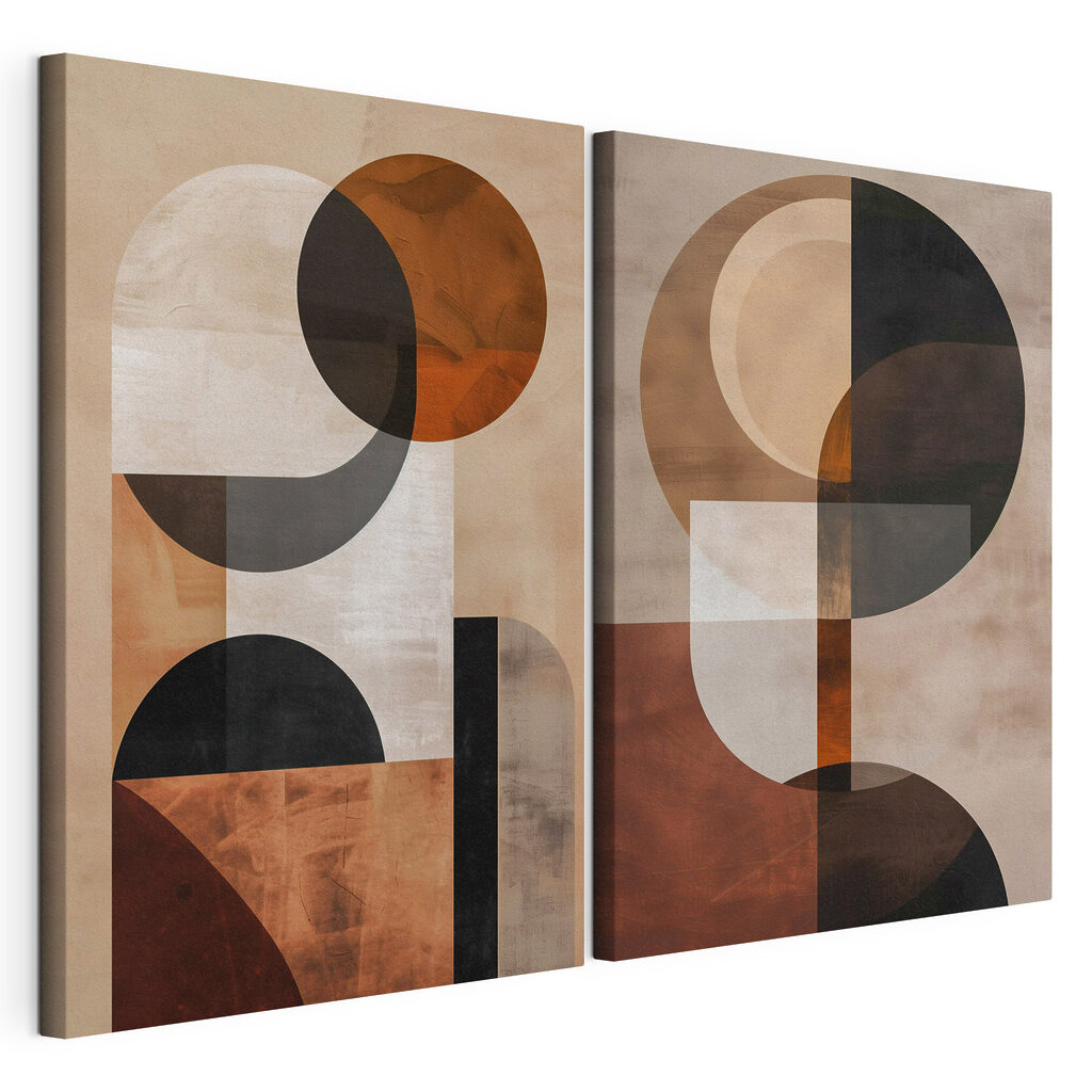 Pair of art pieces