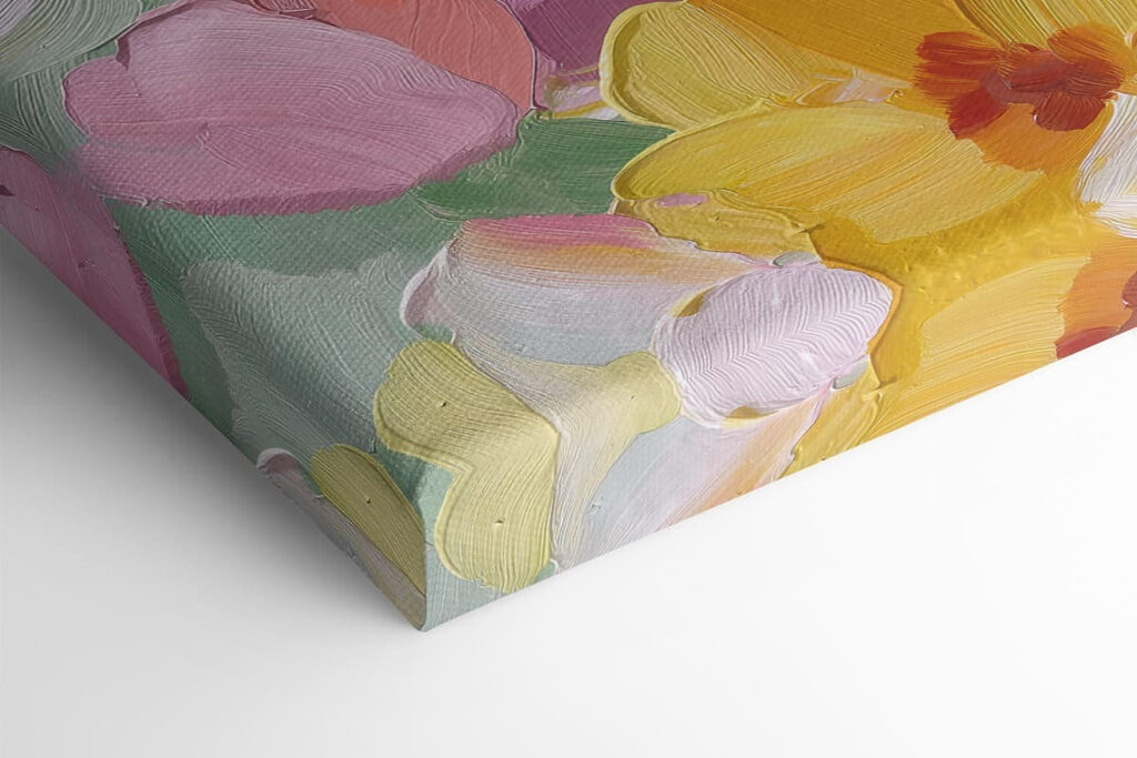 Colorful blooms in vibrant harmony
