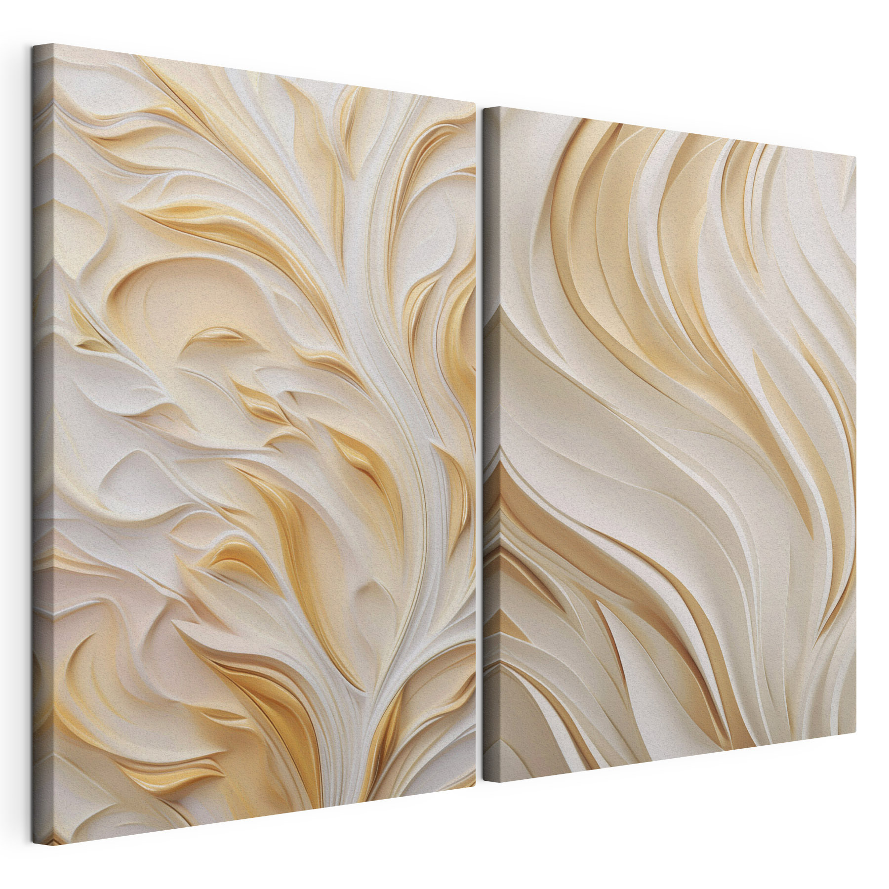 Flowing Lines with Soft Tones