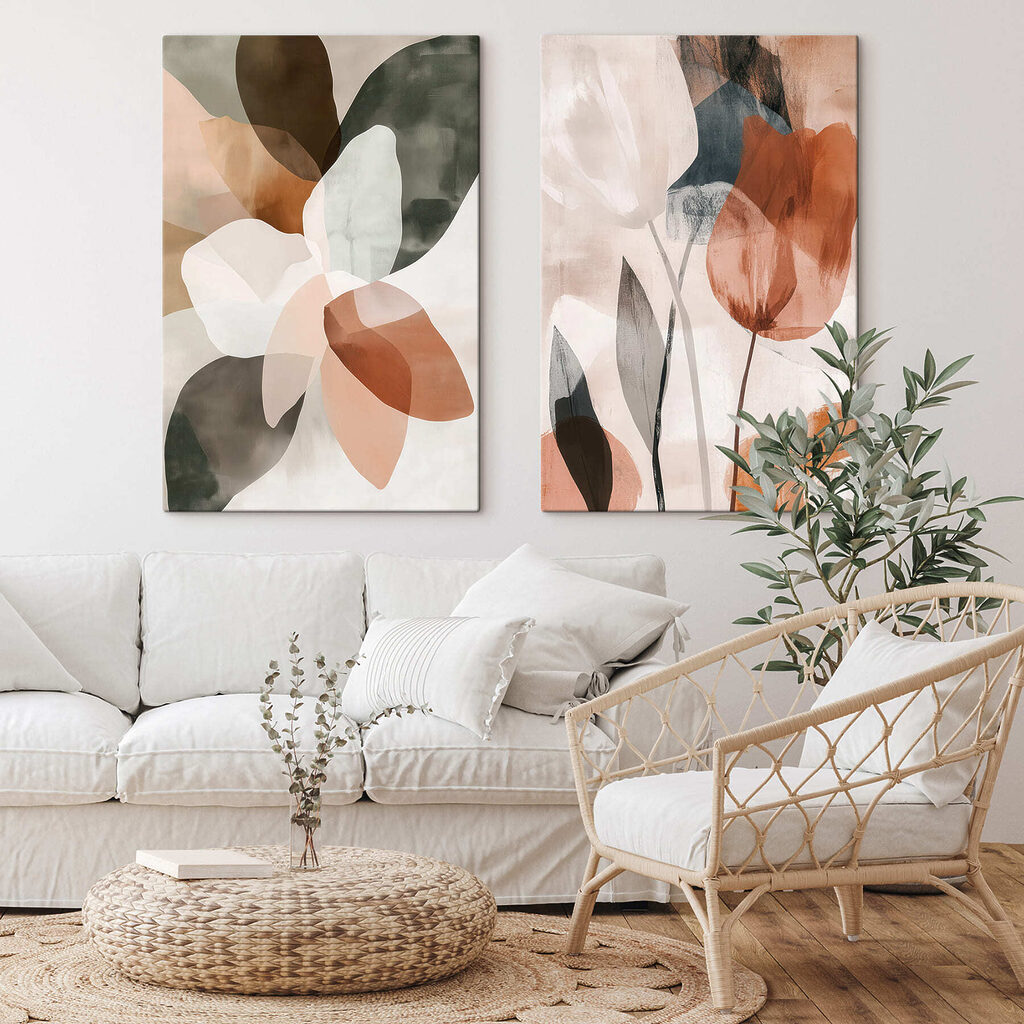 Delicate hues blend in soft harmony