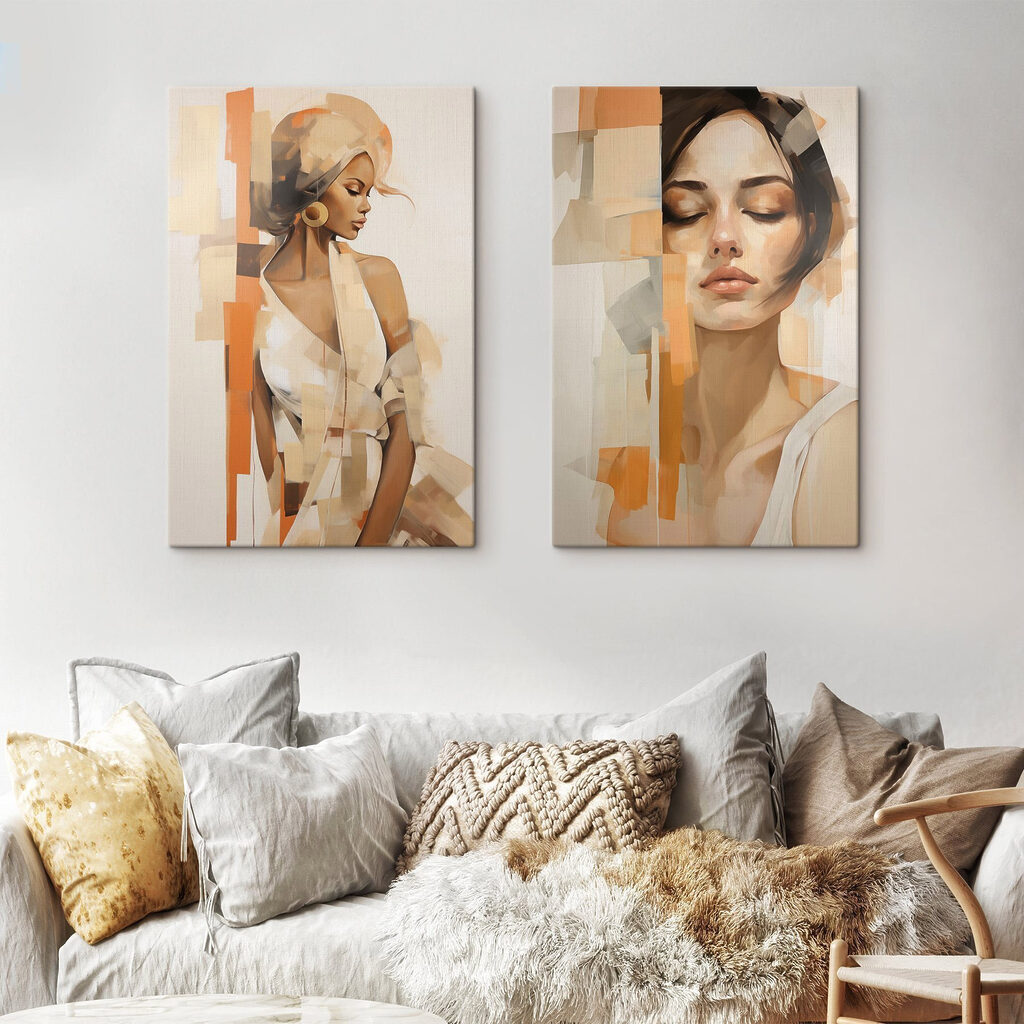 Collage of a woman