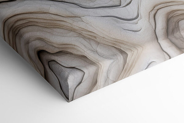 Flowing lines in soft neutrals