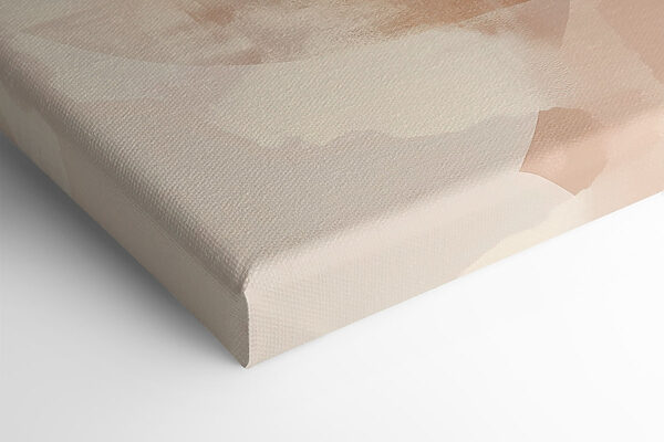 Abstract shapes in warm tones