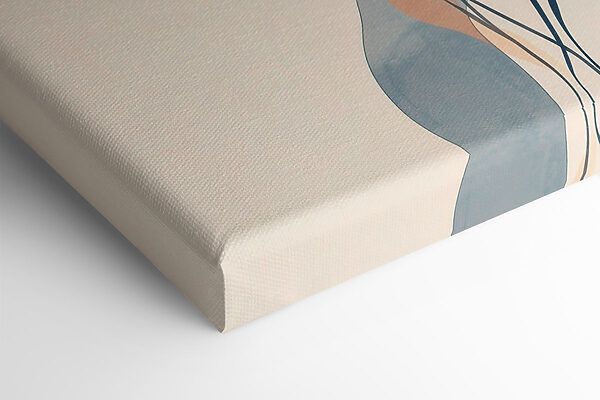 Gentle curves and warm hues combined