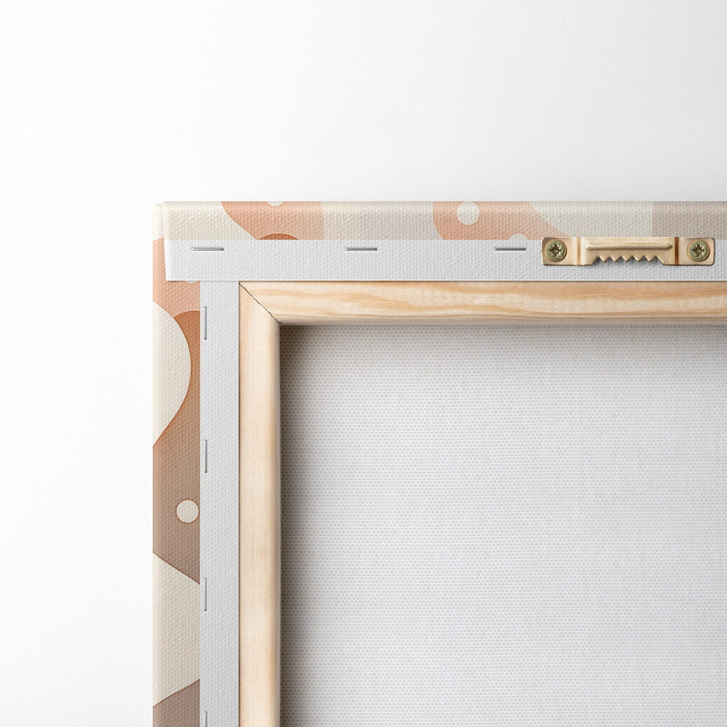 Soft curves in warm colors