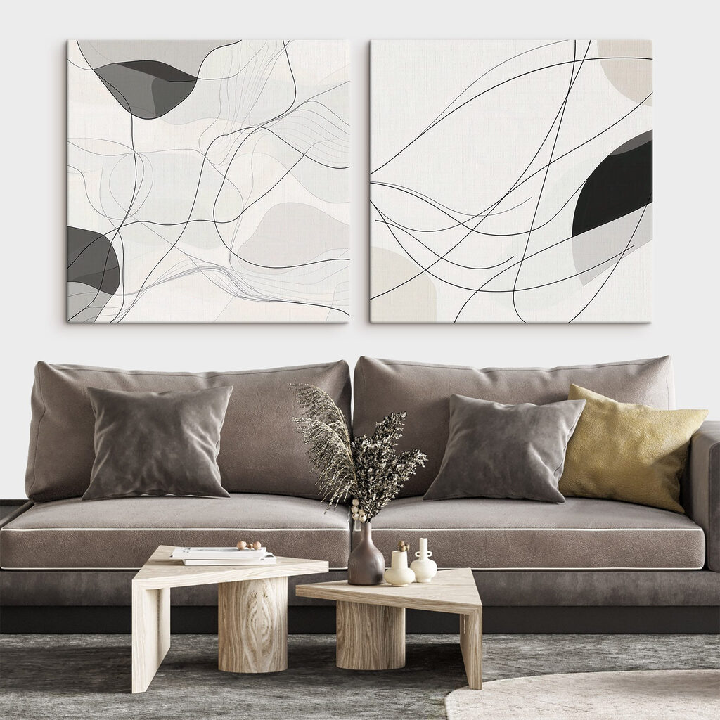 Dynamic lines create soft harmony