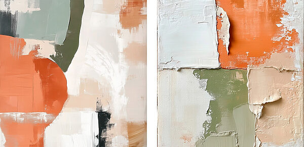 Painting of different colors