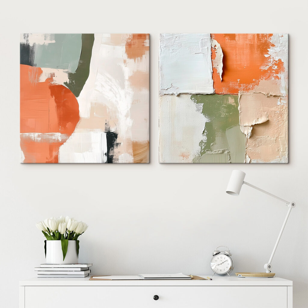 Painting of different colors