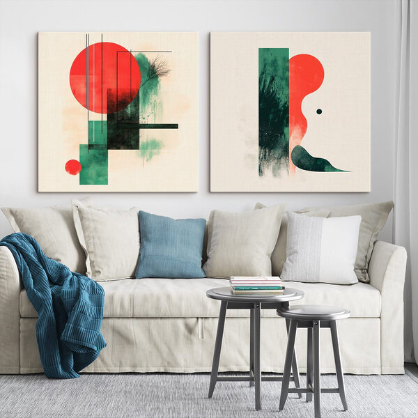 Two art pieces of art