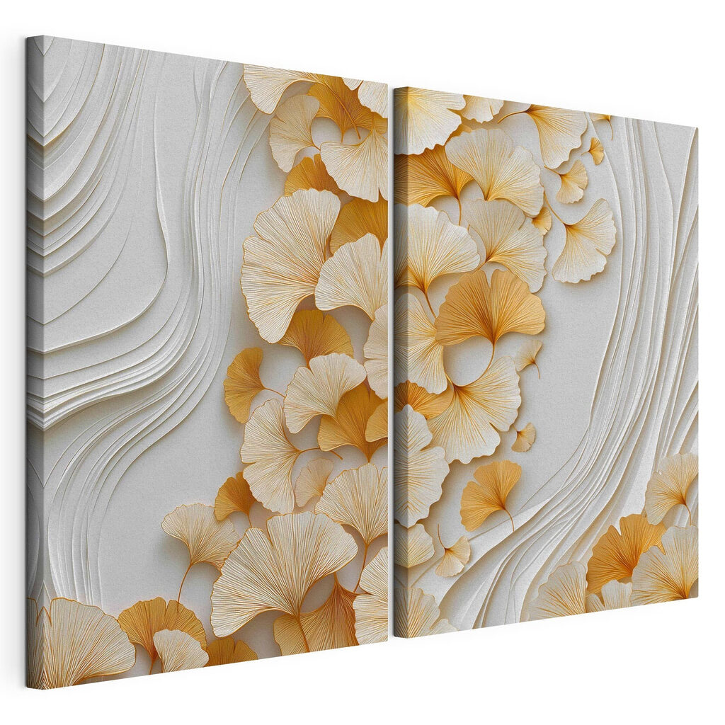 Flowing shapes with organic patterns