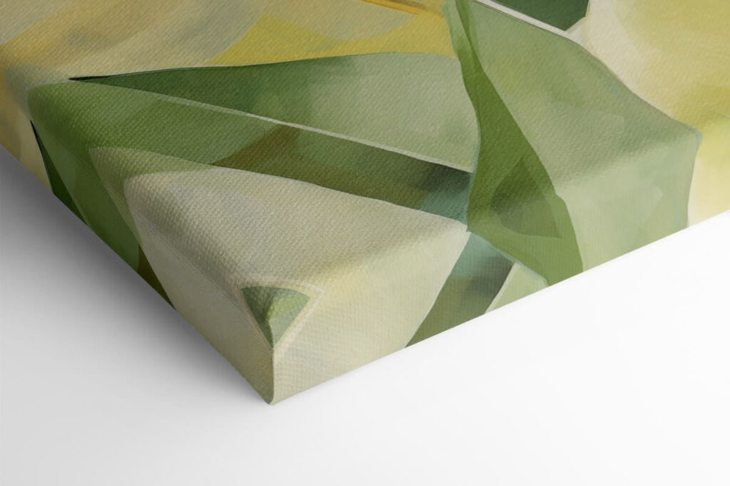Vibrant Leaves in Soft Shades