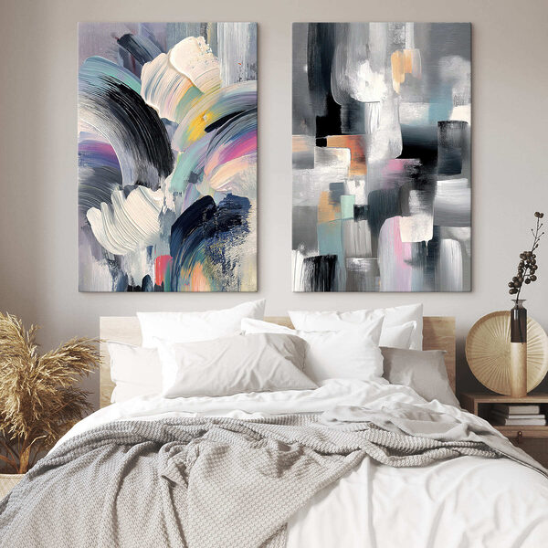 Colorful swirls of creative expression