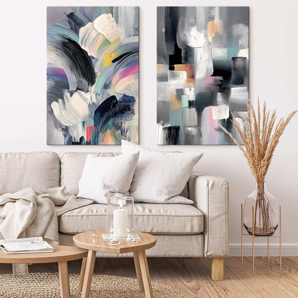 Colorful swirls of creative expression