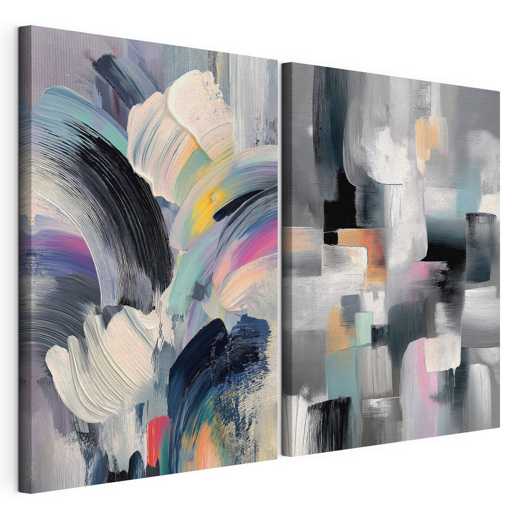 Colorful swirls of creative expression