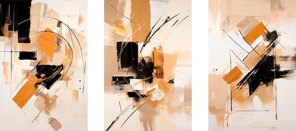 Painting of different colors