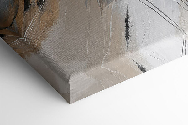 Abstract expressions in earthy tones