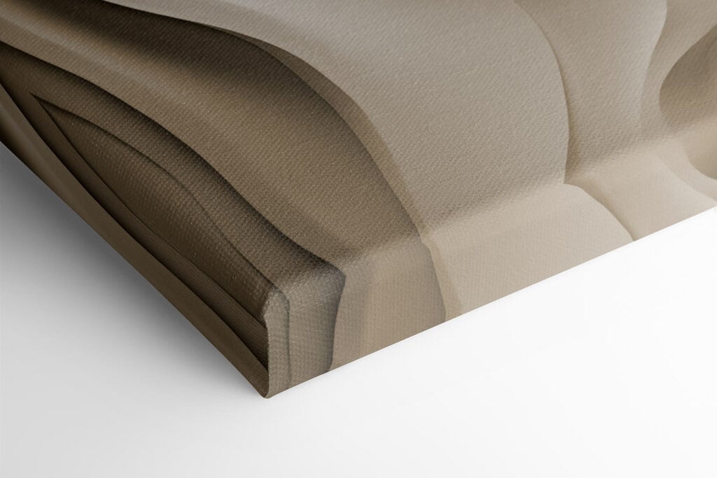 Flowing lines in neutral tones