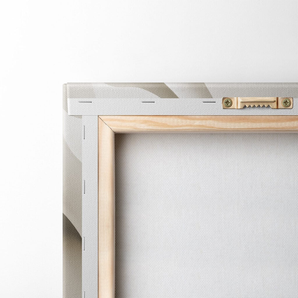 Flowing lines in neutral tones