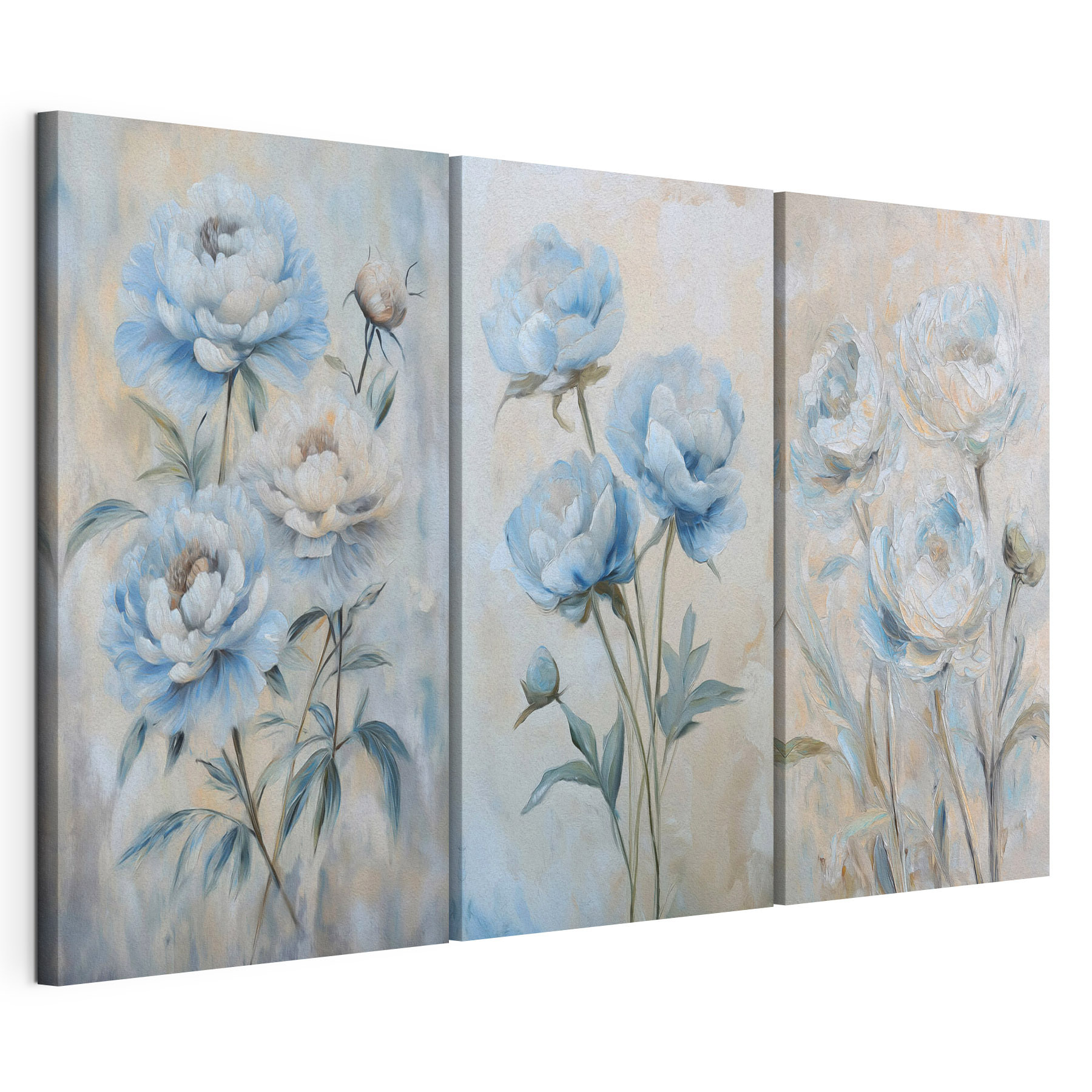 Delicate blooms in soft hues