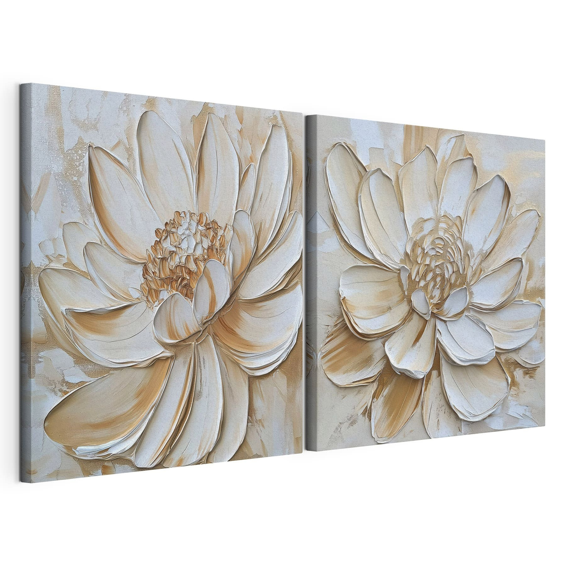 Serene blooms in soft hues
