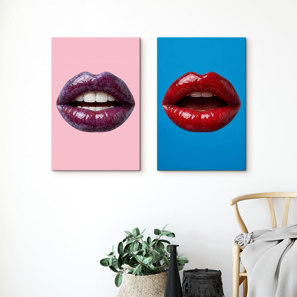 Bold colors, vibrant lips speak volumes