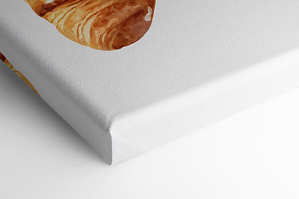 Croissant and a cup of coffee