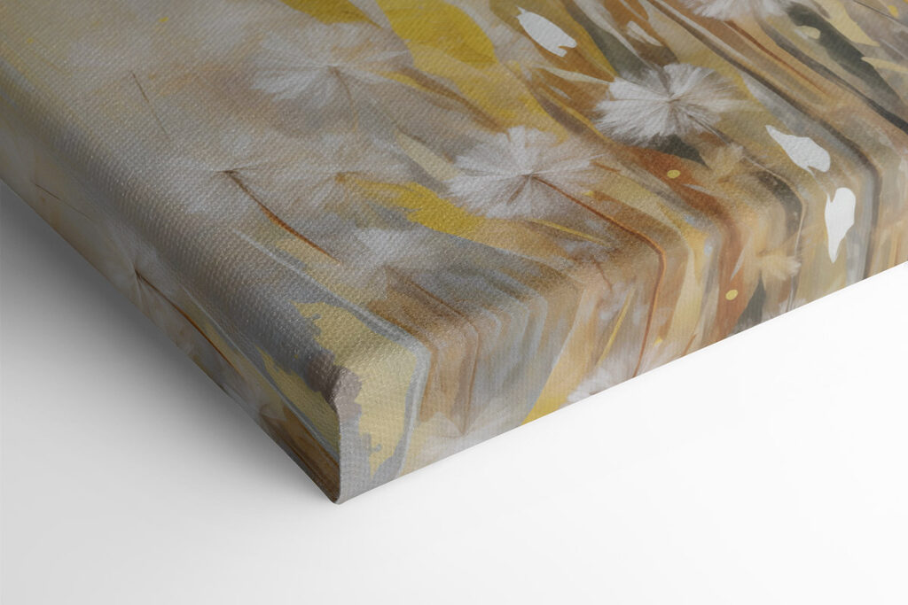 Painting of dandelions