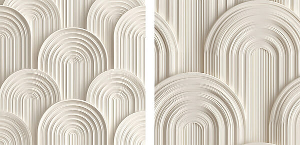 Soft curves in neutral tones