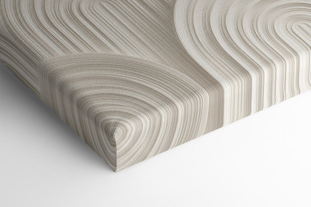 Soft curves in neutral tones