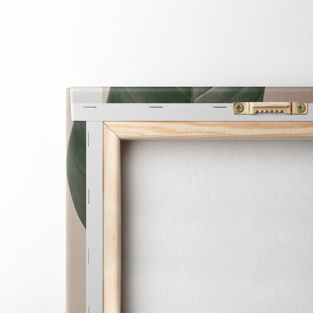 - Organic shapes in harmonious color palette