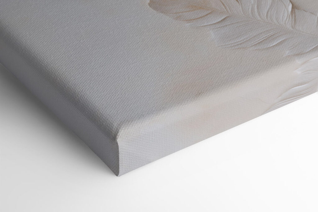 Elegant leaves in soft tones
