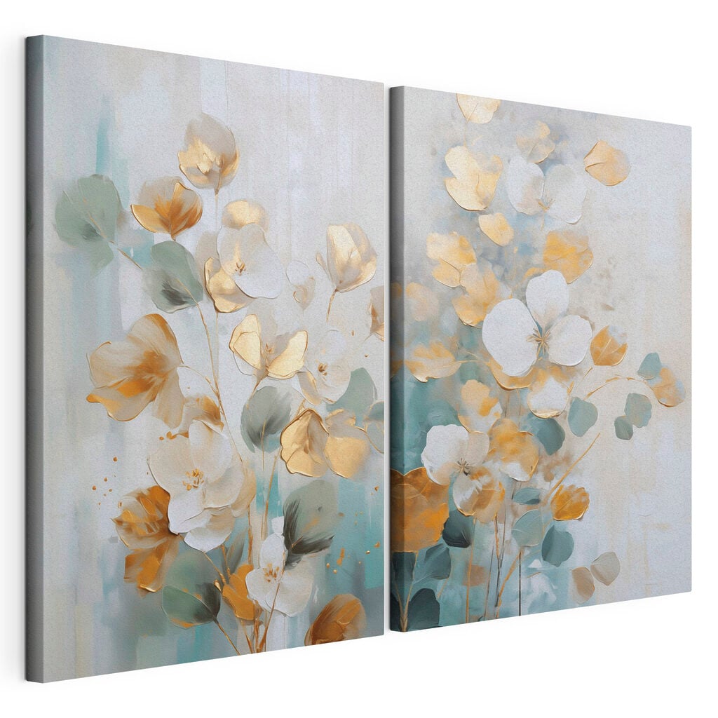 - Elegant floral composition with soft hues