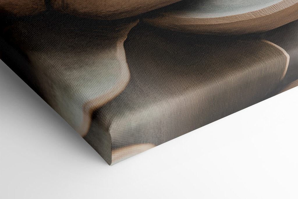 Soft petals in muted earth tones
