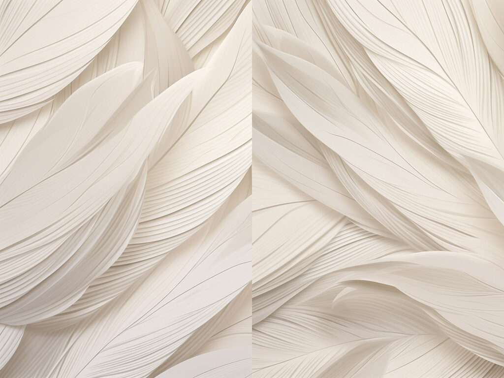 Gentle waves of soft elegance