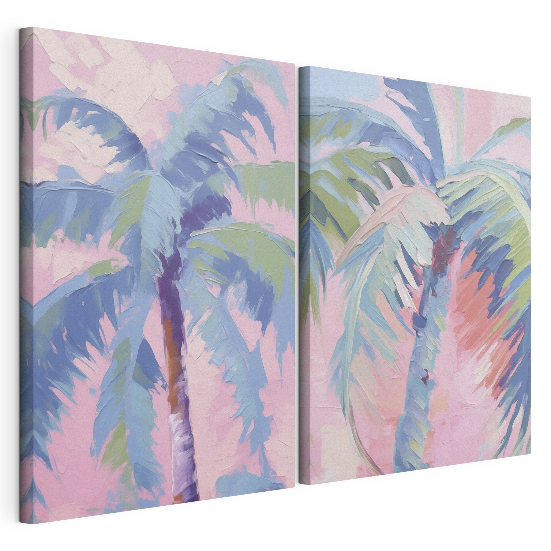 Painting of palm trees