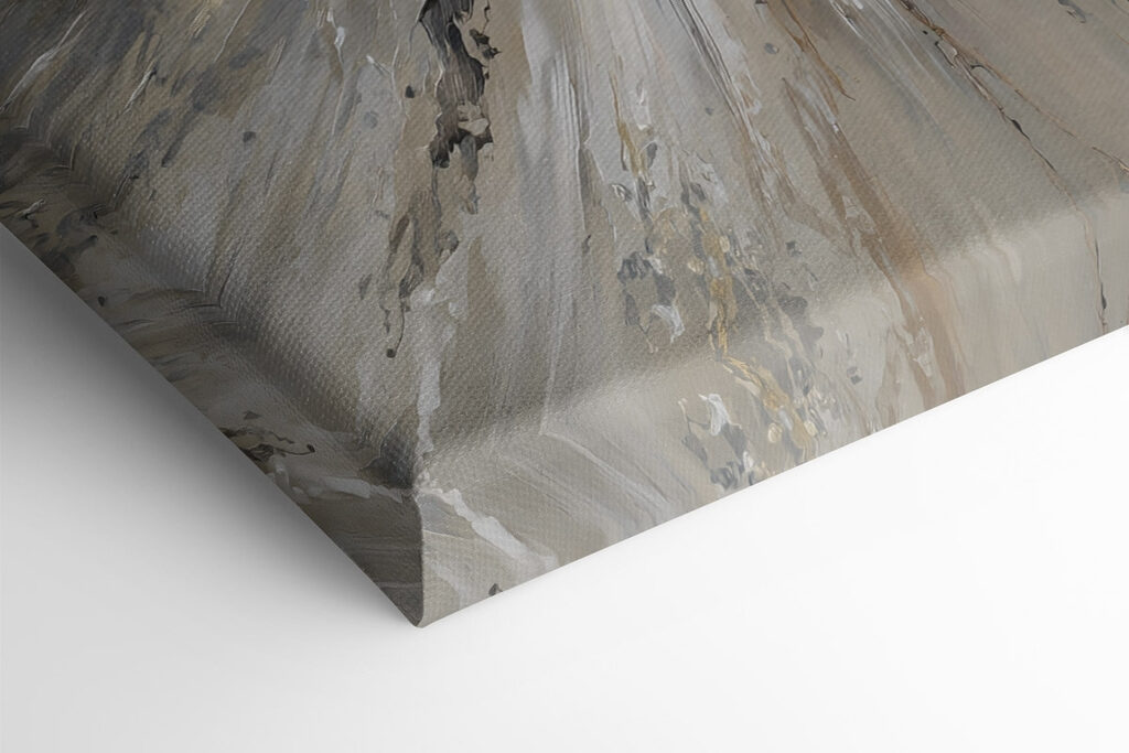 Dynamic burst of earthy tones