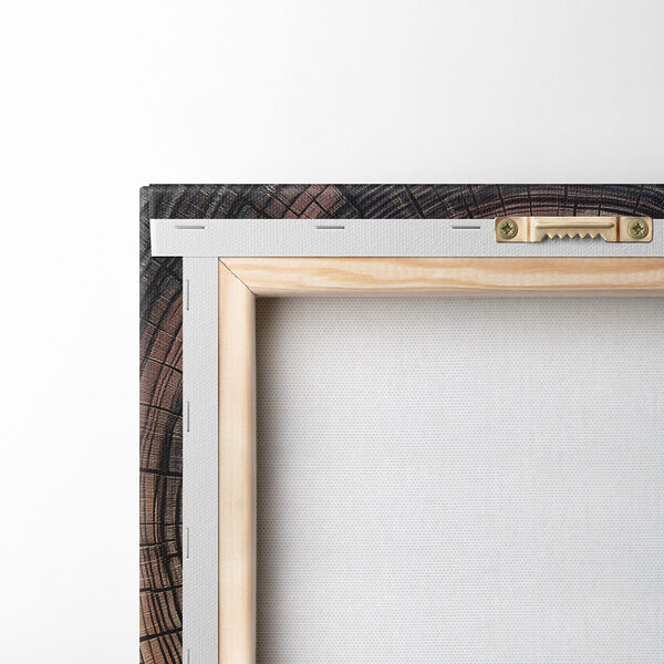 Natural patterns in aged wood
