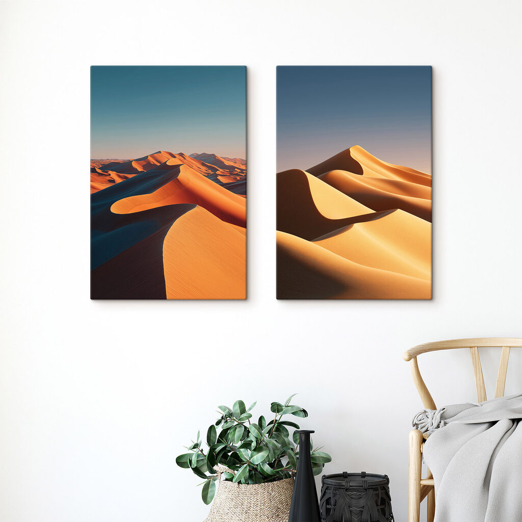 Comparison of sand dunes