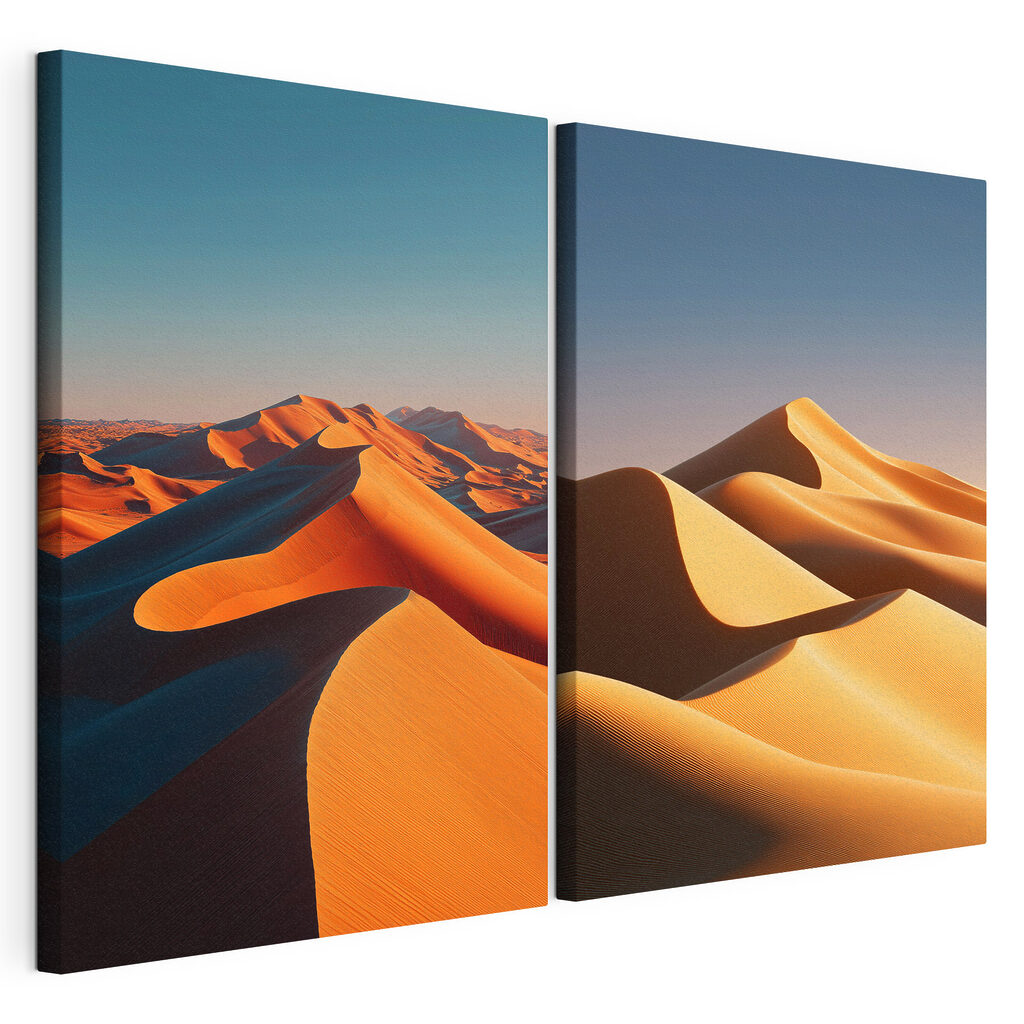 Comparison of sand dunes