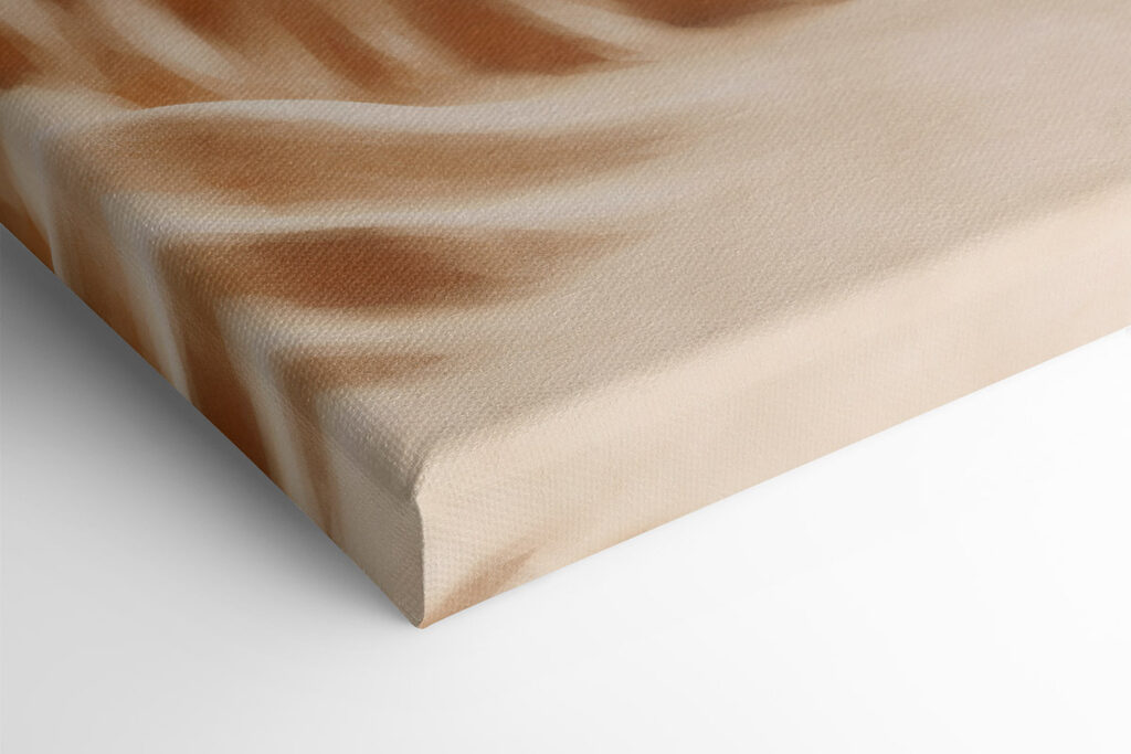 Mountain range with sand