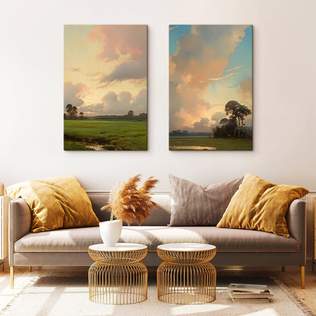 Comparison of a landscape