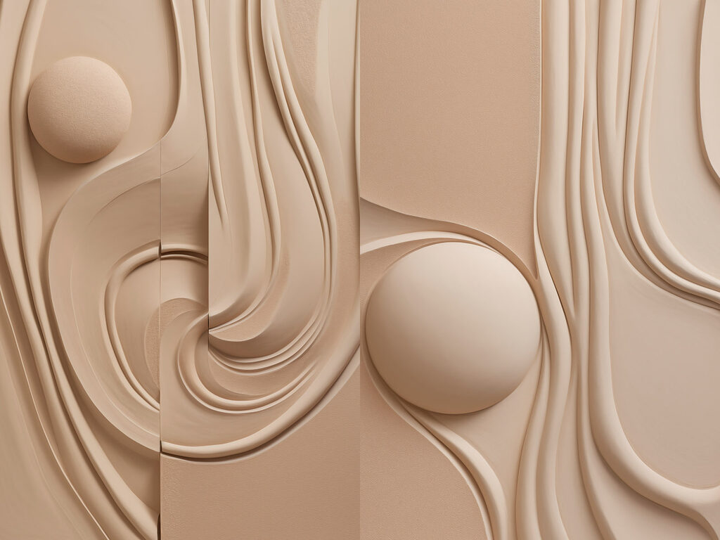 Fluid forms and soft curves unite