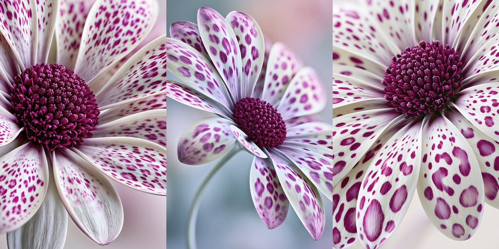 Blooming beauty in vibrant patterns