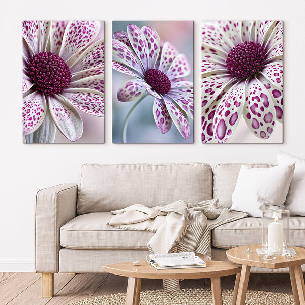 Blooming beauty in vibrant patterns