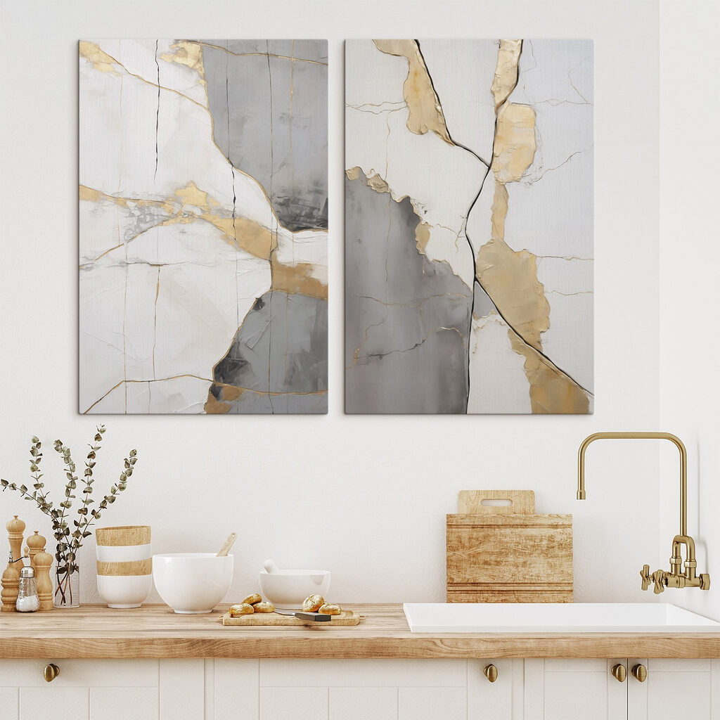 Stunning contrasts in modern art