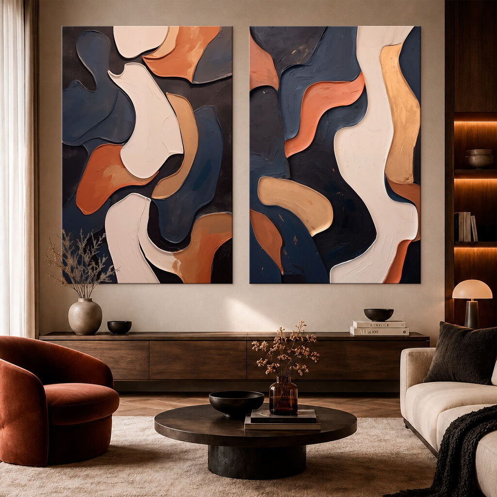 Collage of different colors of paint