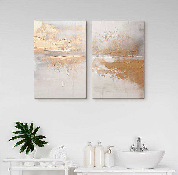 Delicate swirls of soft hues