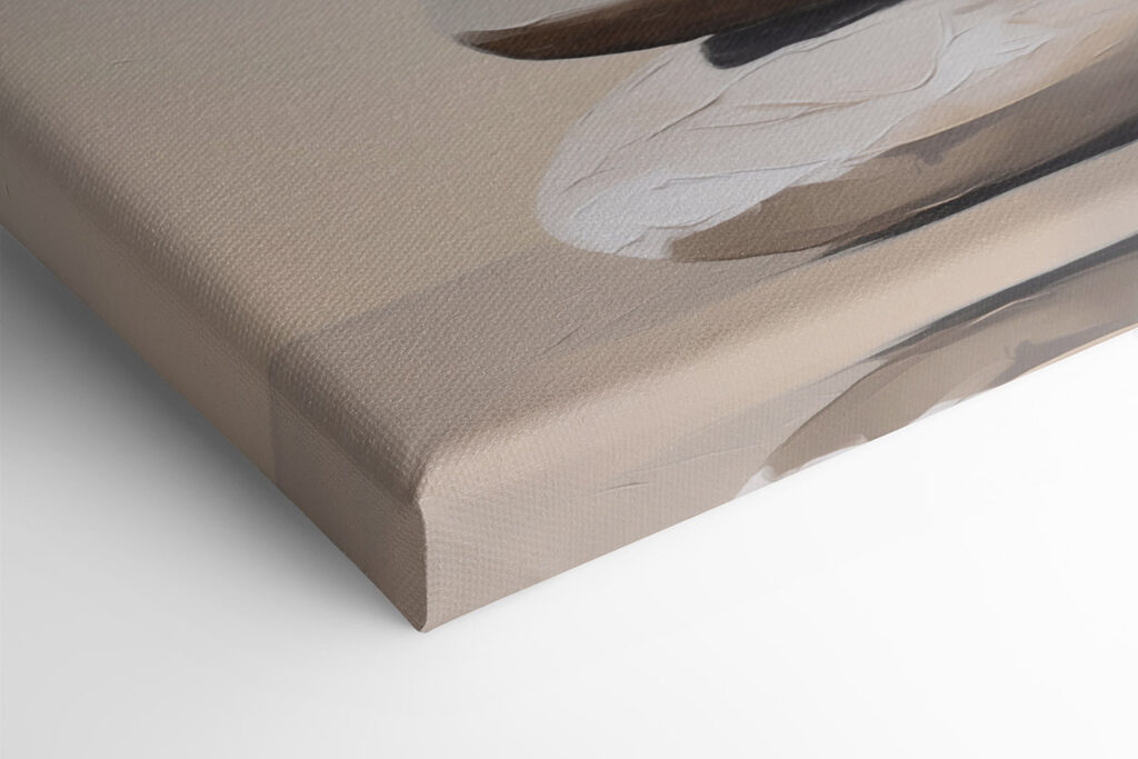Painting of a stack of rocks