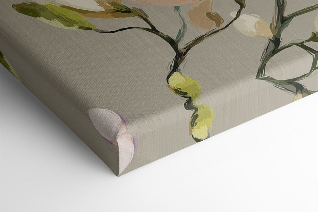 Delicate blooms embracing soft hues